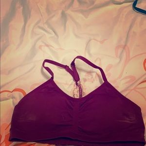 Purple petite or kid girls training bra